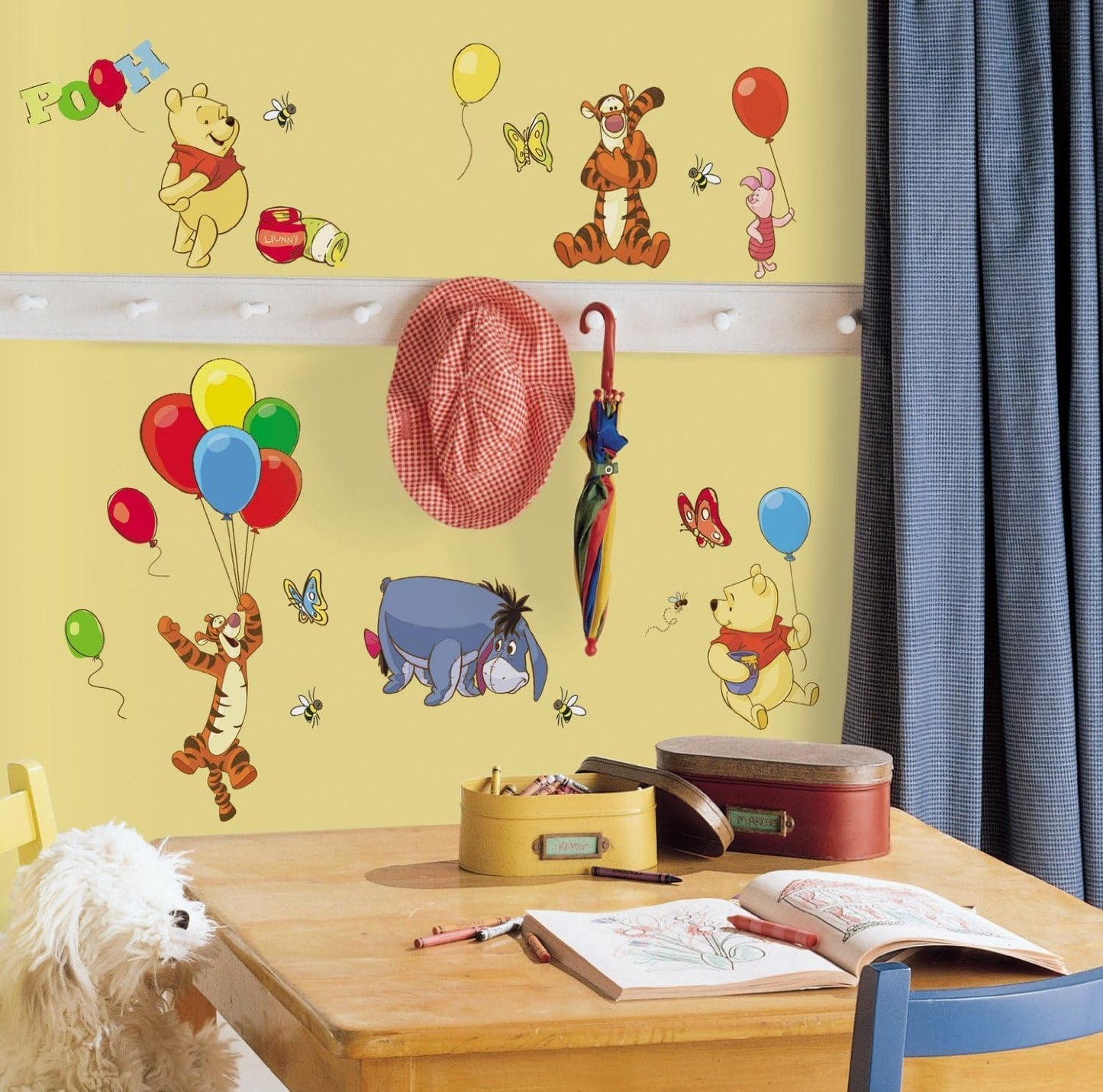 Winnie The Pooh Nursery Wall Stickers