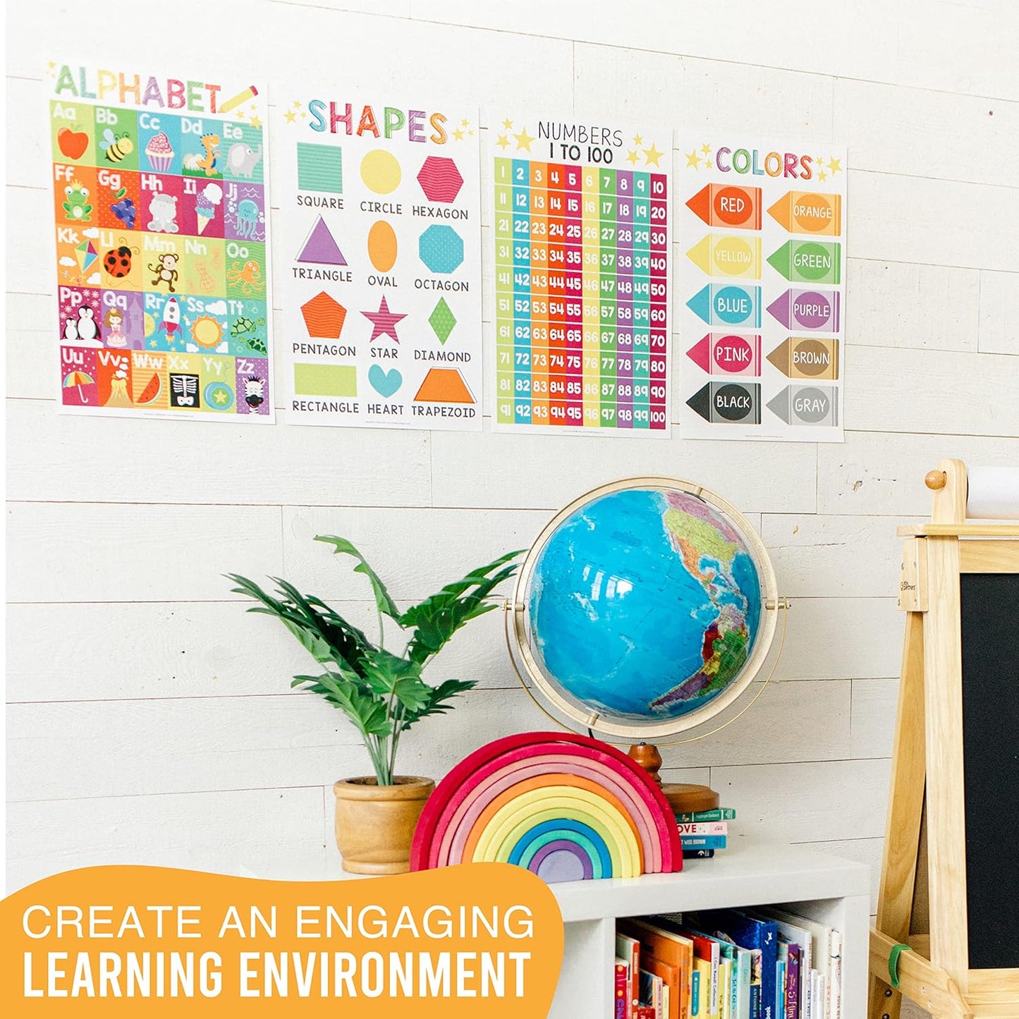 Educational Posters for Preschoolers & Kindergartners