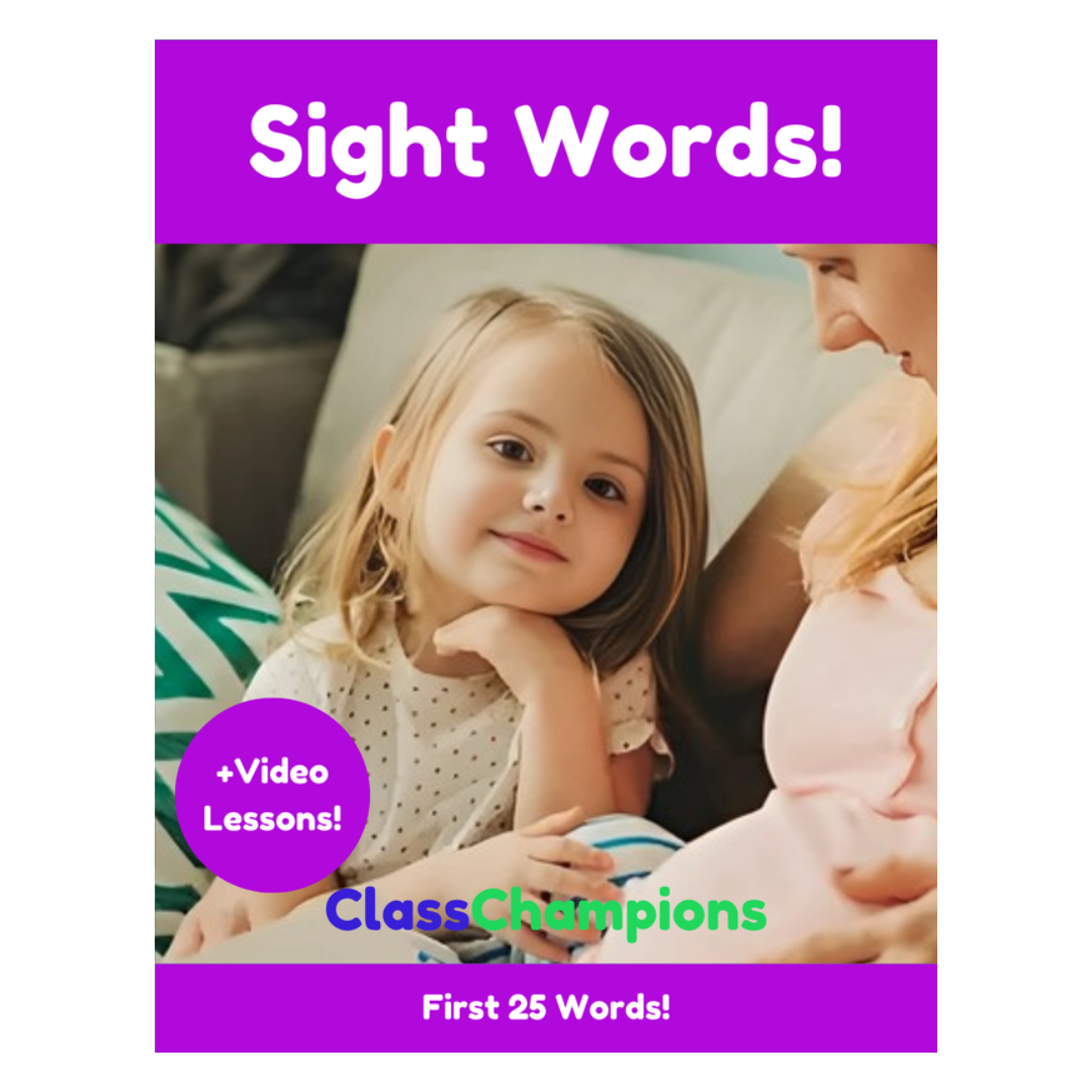 Homeschool Curriculum for Kindergarten & Preschool: Reading, Handwriting, Sight Words, and Math Practice Worksheets & Learning Activities