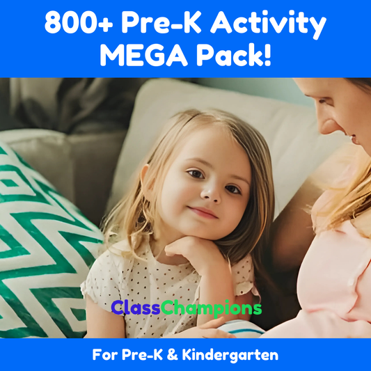 Pre-K Activity MEGA Pack