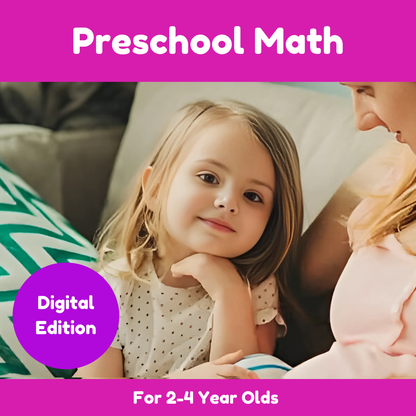 Preschool Math, Writing, & Social Skills Bundle (digital edition)