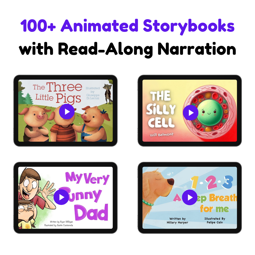 Read & Grow Club (100+ Animated Read-Aloud Books for Kids)