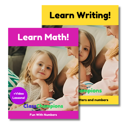 Pre-K/K Math & Writing Bundle (digital edition)