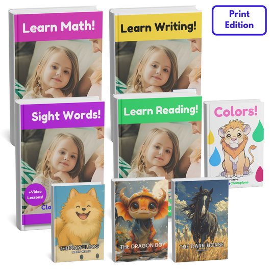 Complete Pre-K/K Learning Bundle (physical copy)