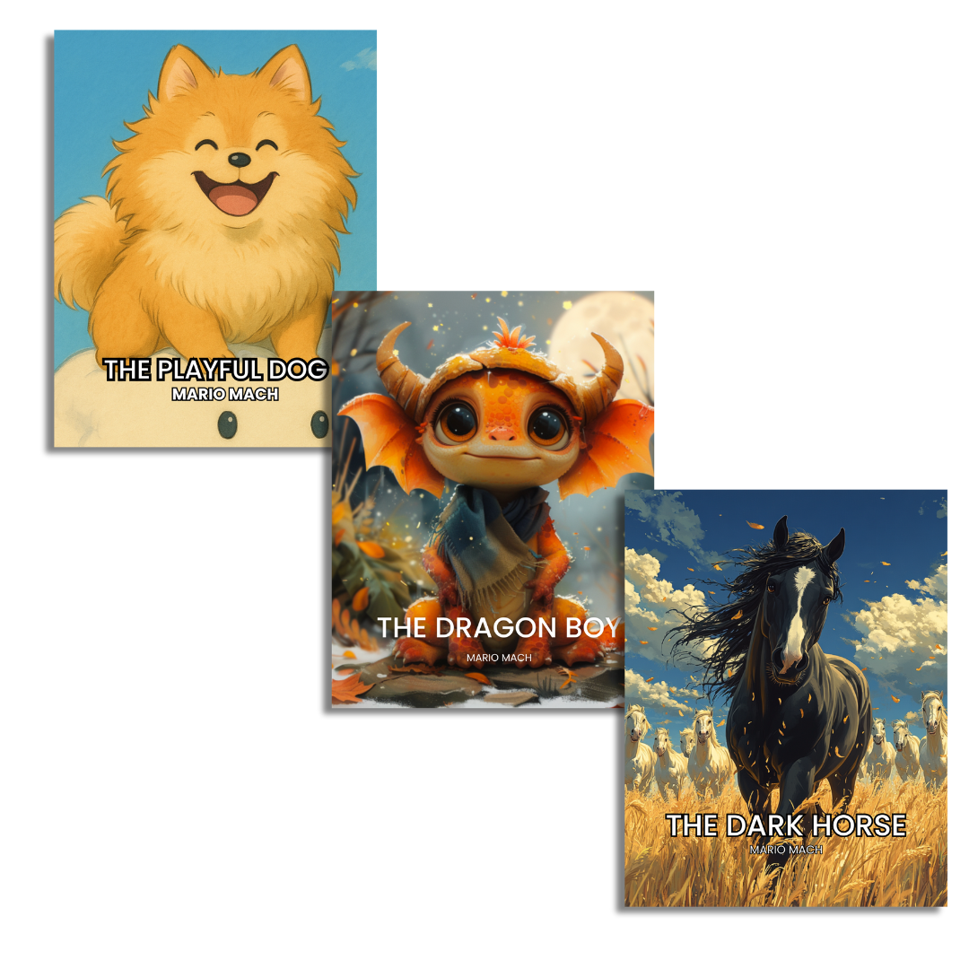 3 Bedtime Storybooks (Physical Copy)