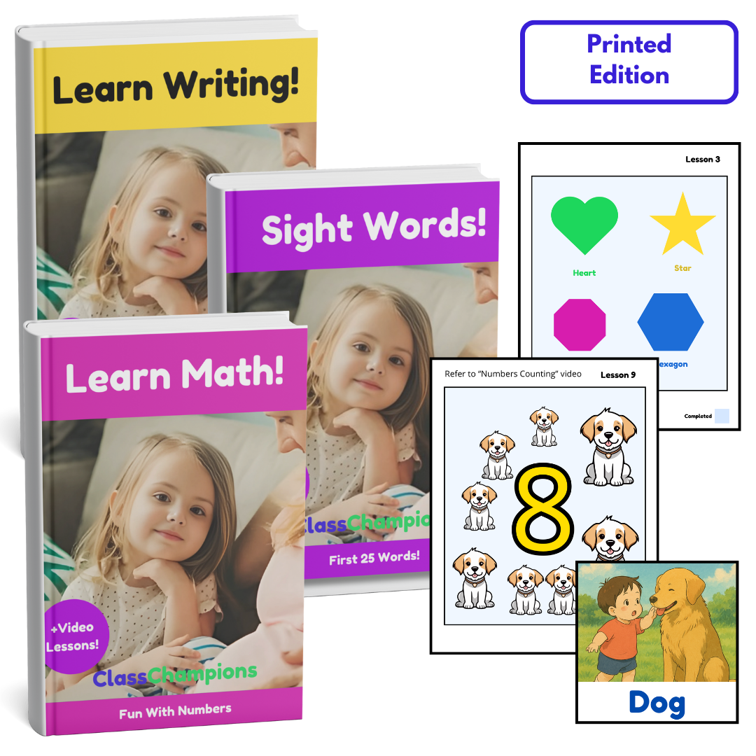 Pre-K/K Essentials Bundle (Printed Edition)