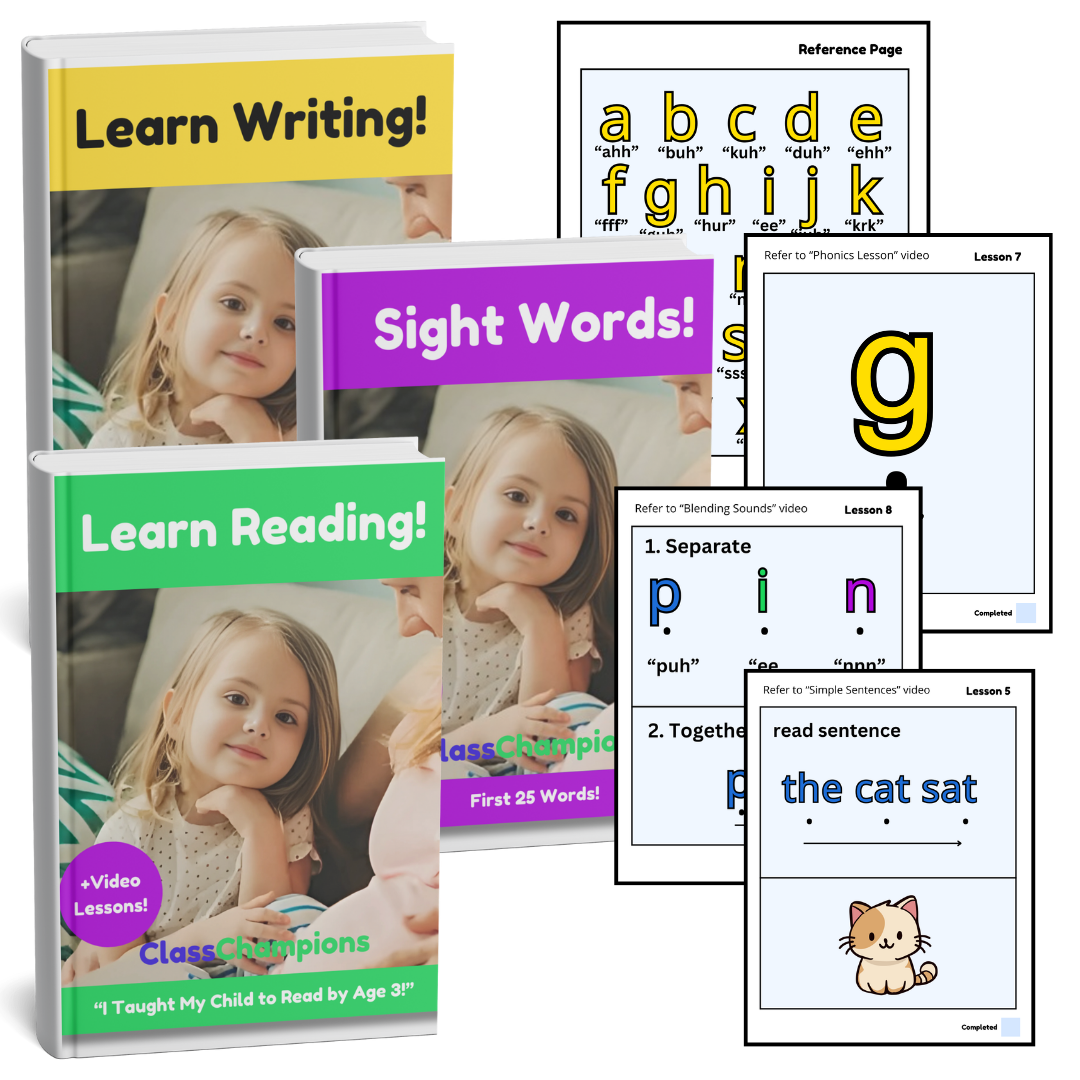 Pre-K/K Champions Bundle (Printed Edition)