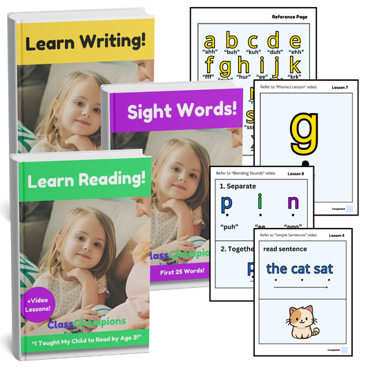 Pre-K/K Champions Bundle (Printed Edition)