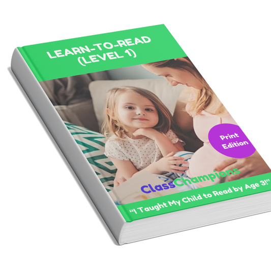 Pre-K Learn-To-Read (physical copy)