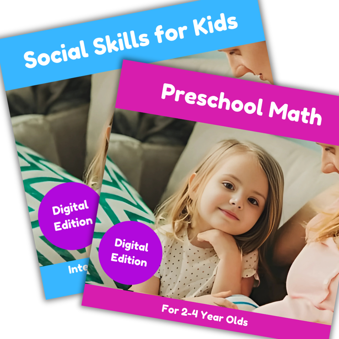 Preschool Math & Social Skills Bundle (digital edition)