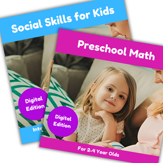 Preschool Math & Social Skills Bundle (digital edition)