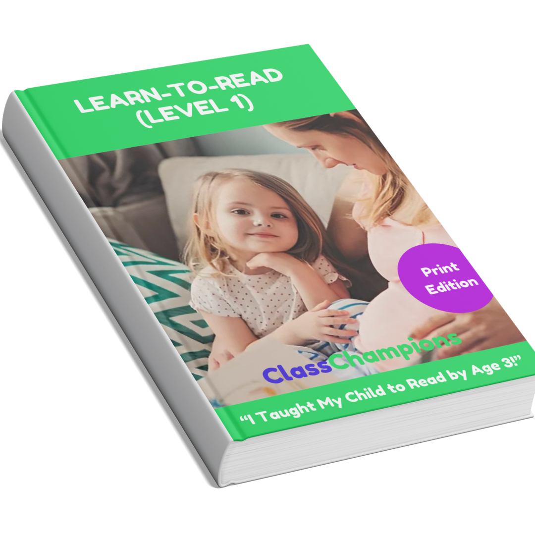 Pre-K Learn-To-Read (print edition)