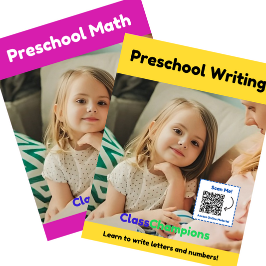 Preschool Math & Writing Bundle (print edition)