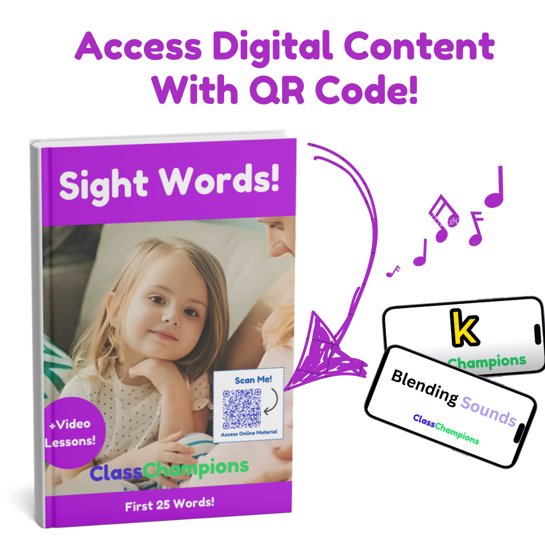 Sight Words Book for Kindergarten & Preschool: Practice, Teach, and Learn High Frequency Words