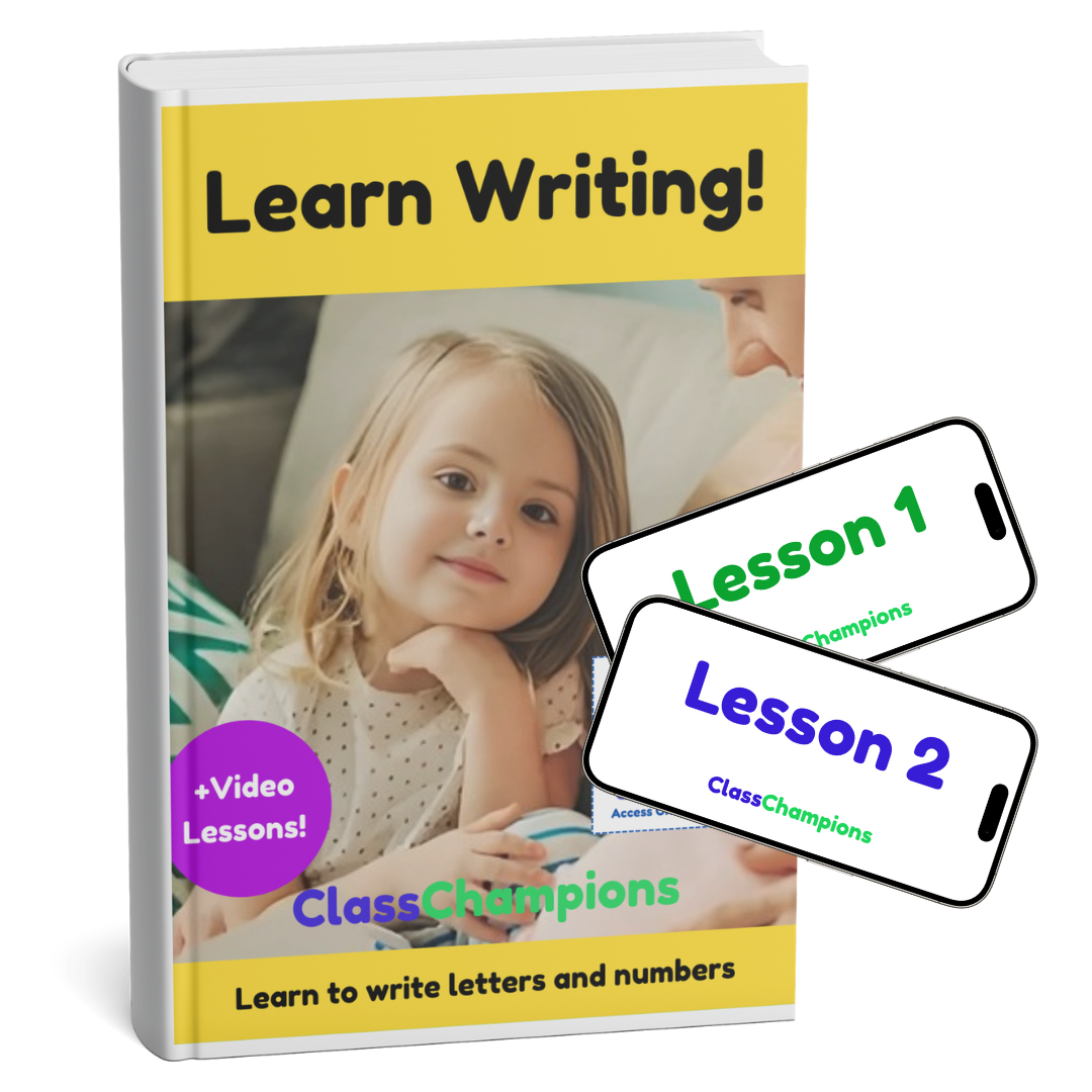 Handwriting Worksheets for Kindergarten & Preschool: Fine Motor Pencil Control and Tracing Activities